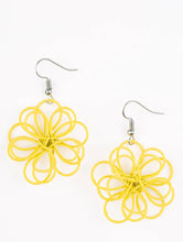 Load image into Gallery viewer, Midsummer Magic Yellow Earrings

