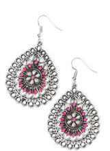 Load image into Gallery viewer, Pink Beaded Earrings
