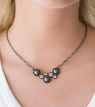 Load image into Gallery viewer, Gunmetal Necklace &amp; Earrings Set
