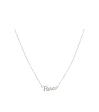 Load image into Gallery viewer, Fierce Script Necklace
