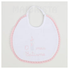 Load image into Gallery viewer, Bib - Babete de Batismo
