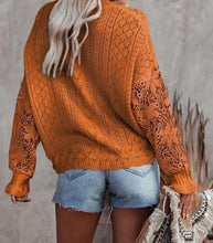 Load image into Gallery viewer, Fleur Lace Sleeve Top
