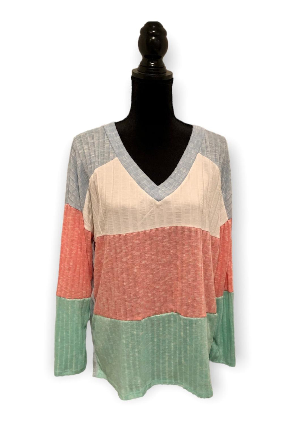 Quinn Pastel Stripe Top