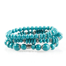 Load image into Gallery viewer, Blue Stretchy Bracelets
